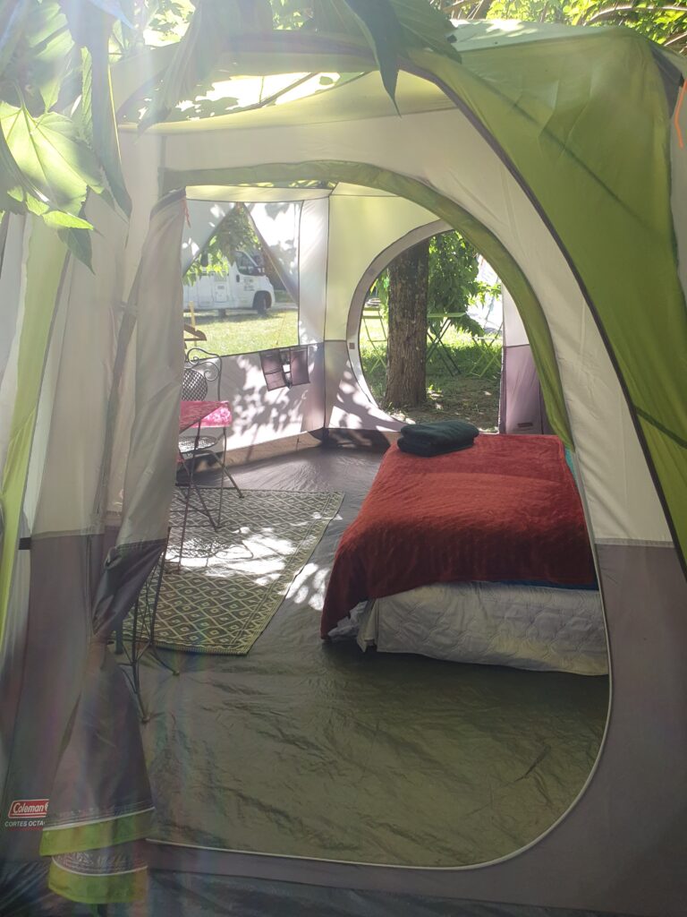 tentes aménagées camping 10