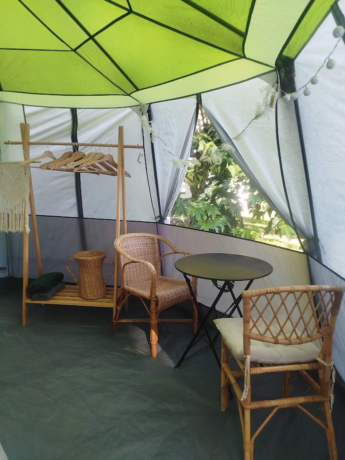 tentes aménagées camping 3