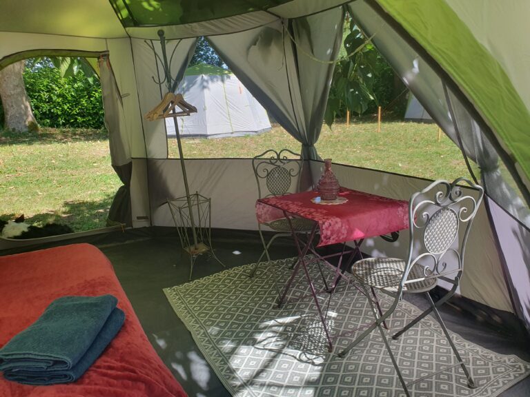 tentes aménagées camping 7