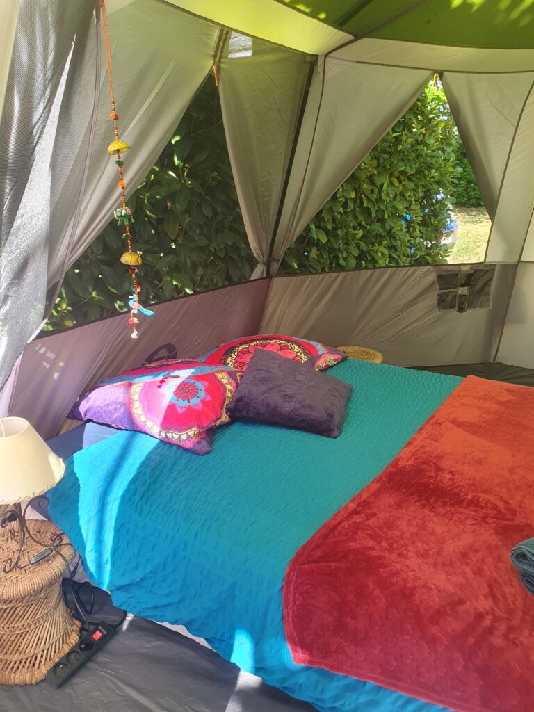 tentes aménagées camping 9